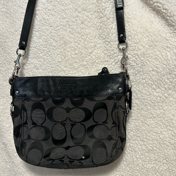 COACH Black Purse - Picture 1 of 7